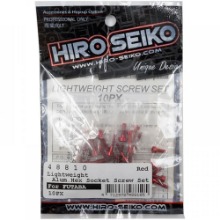 하비몬[48810] Lightweight Screw Set (Red) for Futaba 10PX[상품코드]HIRO SEIKO